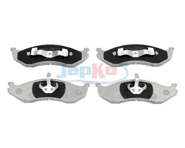 JAPKO Bremseklodser 50057 foraksel for JEEP CHRYSLER KIA