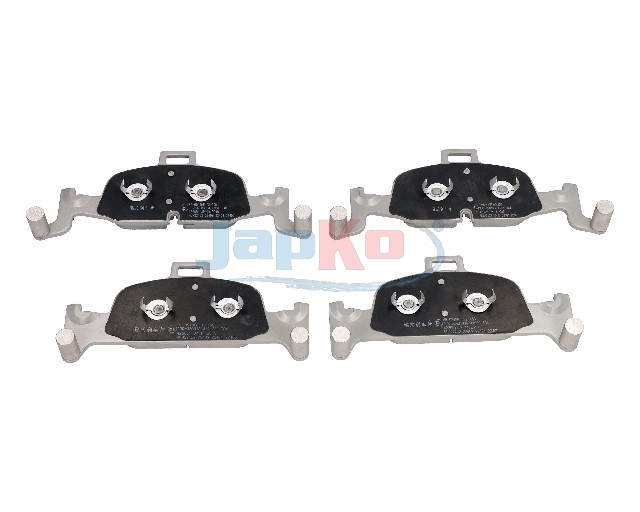 JAPKO Bremseklodser 500918 foraksel for AUDI VW