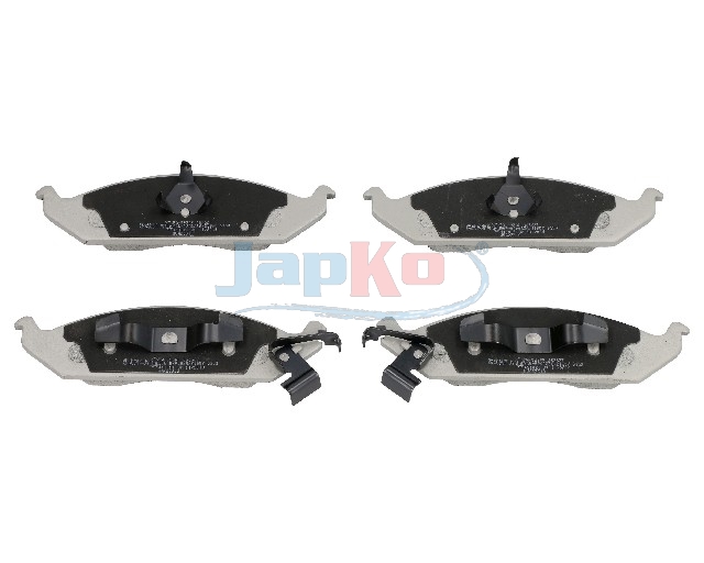 JAPKO Bremseklodser 50093 foraksel for DODGE CHRYSLER OPEL