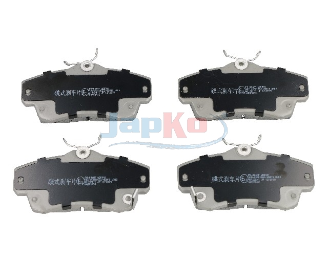 JAPKO Bremseklodser 50094 foraksel for CHRYSLER DODGE