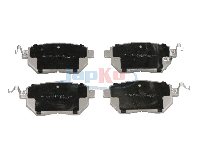 JAPKO Bremseklodser 50118 foraksel for NISSAN INFINITI
