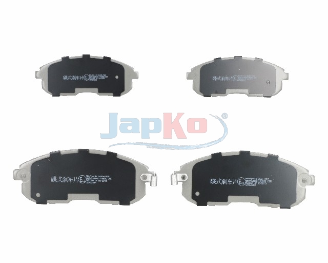 JAPKO Bremseklodser 50143 foraksel for NISSAN SUZUKI