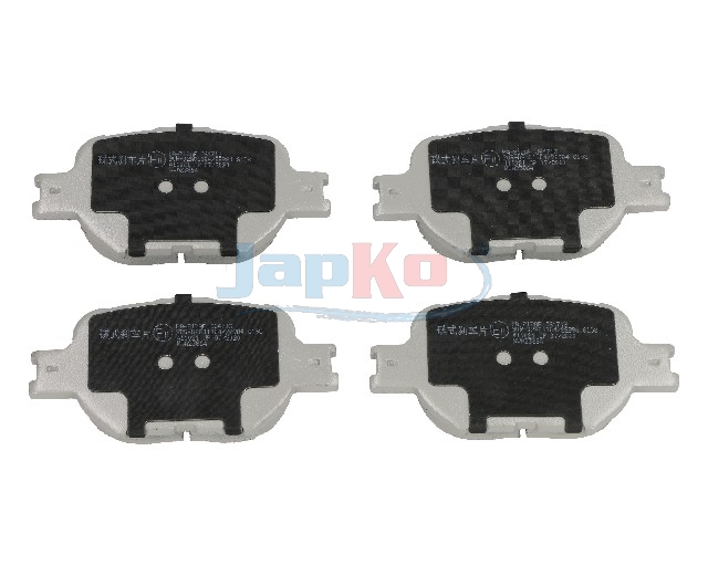 JAPKO Bremseklodser 50212 foraksel for TOYOTA