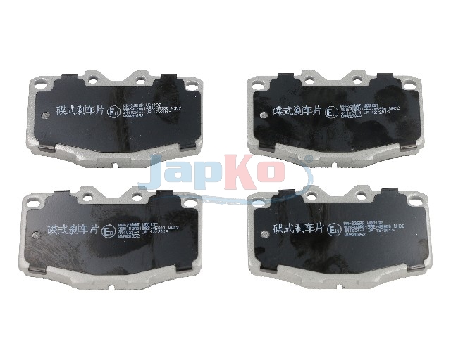 JAPKO Bremseklodser 50236 foraksel for TOYOTA