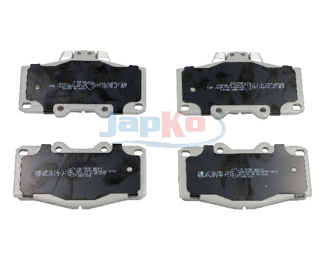 JAPKO Bremseklodser 50255 foraksel for TOYOTA