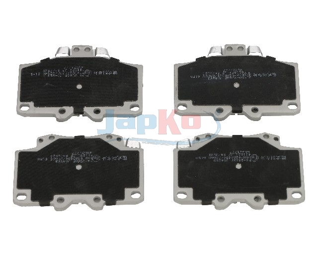 JAPKO Bremseklodser 50256 foraksel for TOYOTA
