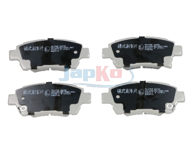 JAPKO Bremseklodser 50275 foraksel for TOYOTA
