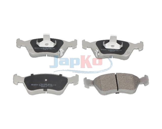 JAPKO Bremseklodser 50282 foraksel for TOYOTA