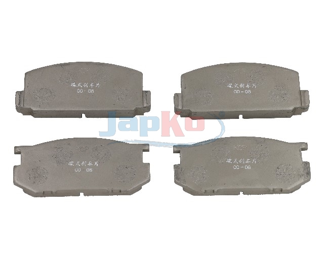 JAPKO Bremseklodser 50287 foraksel for TOYOTA