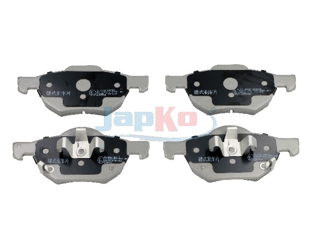 JAPKO Bremseklodser 50452 foraksel for HONDA