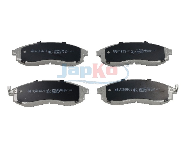 JAPKO Bremseklodser 50582 foraksel for MITSUBISHI NISSAN