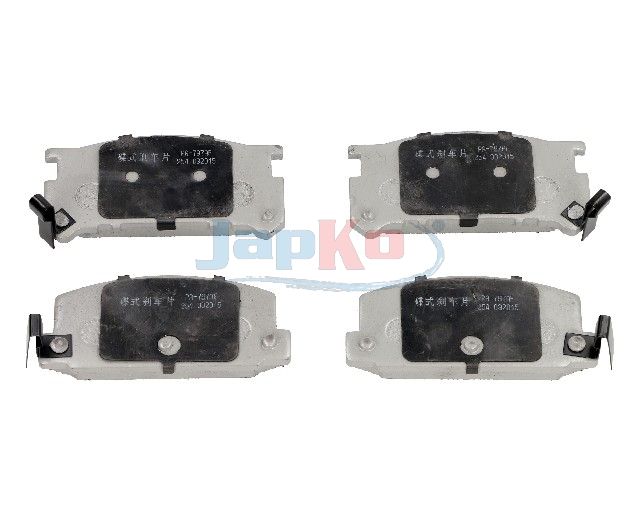 JAPKO Bremseklodser 50797 foraksel for SUBARU