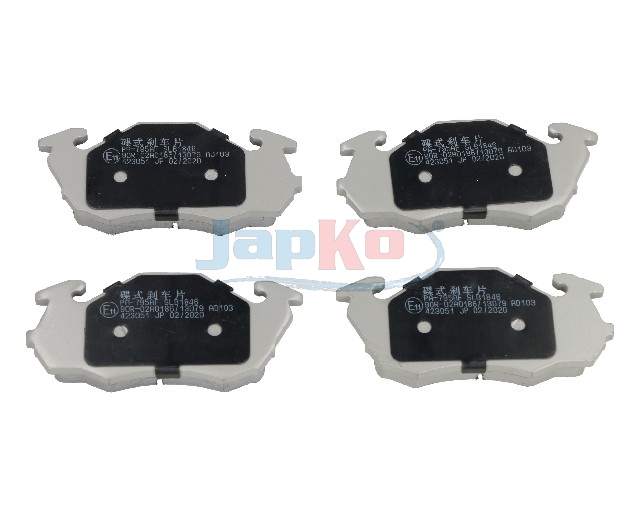 JAPKO Bremseklodser 50795 foraksel for NISSAN SUBARU