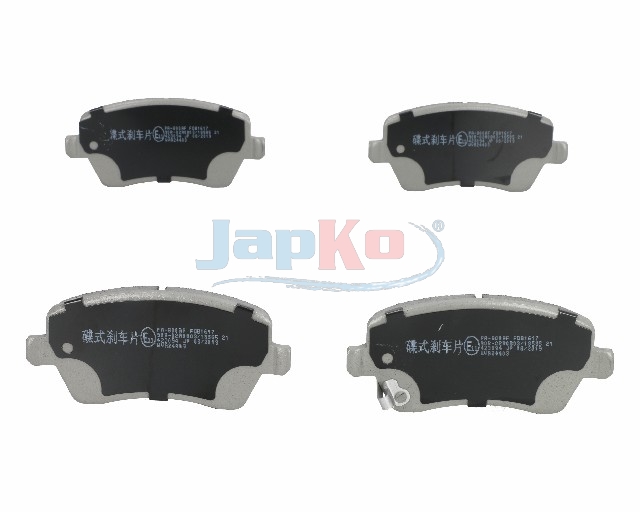 JAPKO Bremseklodser 50800 foraksel for OPEL VAUXHALL NISSAN SUZUKI