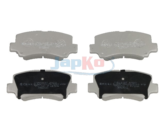 JAPKO Bremseklodser 50813 foraksel for DFSK DR DONGFENG XIAOKANG LEAPMOTOR SUZUKI CHERY