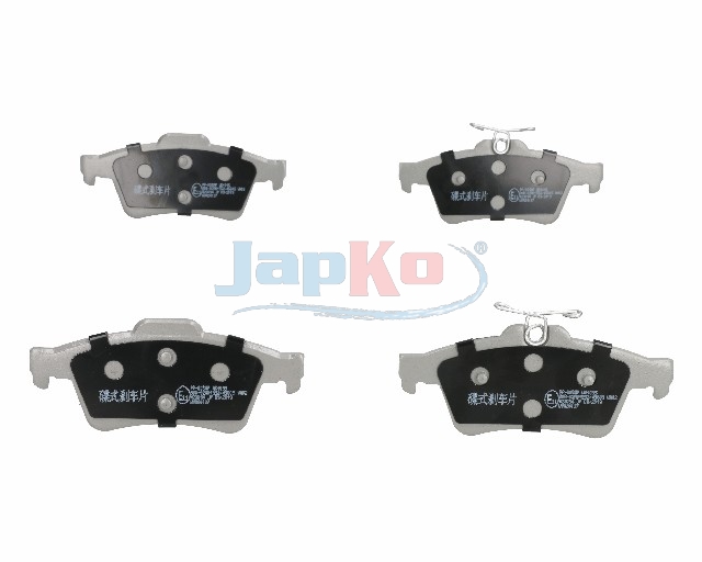 JAPKO Bremseklodser 51005 bagaksel for CITROËN FORD OPEL VOLVO SAAB PONTIAC GENERAL MOTORS FORD AUSTRALIA MAZDA (CHANGAN) JAGUAR MITSUBISHI MAZDA MER