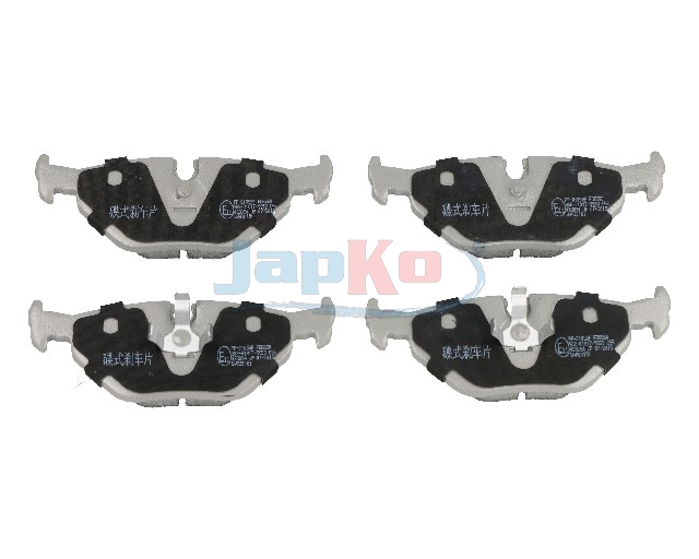 JAPKO Bremseklodser 510105 bagaksel for BMW