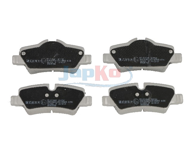 JAPKO Bremseklodser 510118 bagaksel for MINI