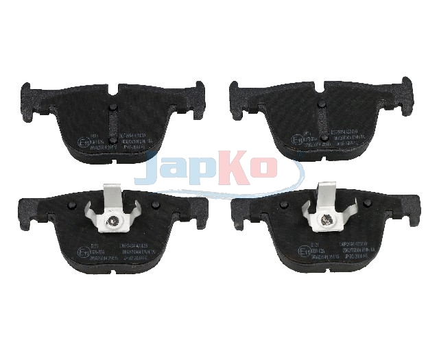 JAPKO Bremseklodser 510121 bagaksel for BMW