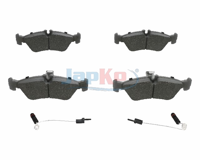 JAPKO Bremseklodser 510512 bagaksel for MERCEDES-BENZ VW