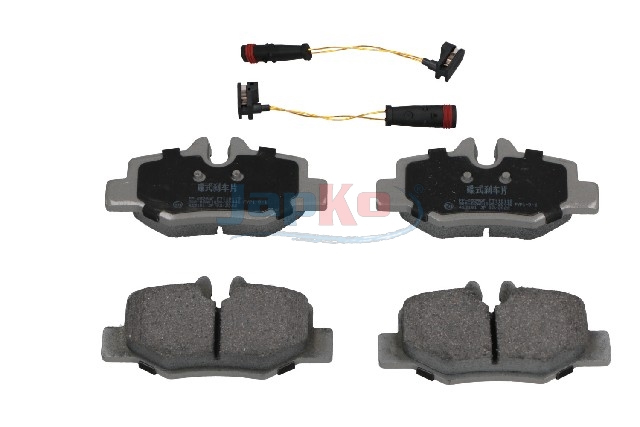 JAPKO Bremseklodser 510529 bagaksel for MERCEDES-BENZ