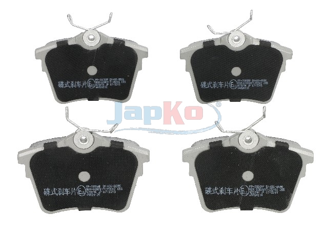 JAPKO Bremseklodser 510606 bagaksel for PEUGEOT CITROËN
