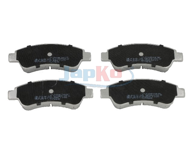 JAPKO Bremseklodser 510610 bagaksel for PEUGEOT CITROËN FIAT