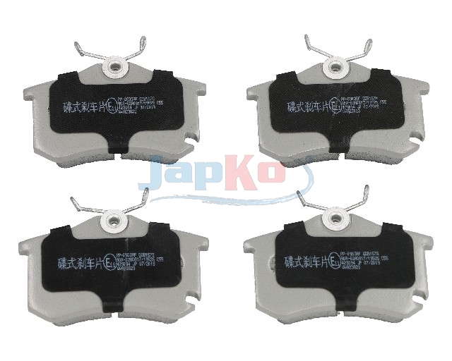 JAPKO Bremseklodser 510903 bagaksel for VW TOYOTA