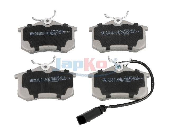 JAPKO Bremseklodser 510912 bagaksel for FORD SEAT AUDI VW VAG