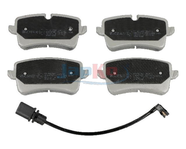 JAPKO Bremseklodser 510913 bagaksel for VW AUDI PORSCHE