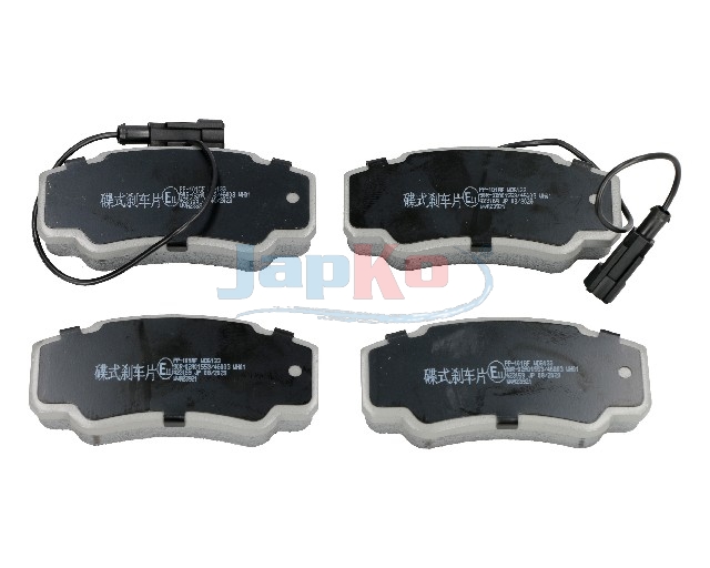 JAPKO Bremseklodser 51101 bagaksel for RENAULT NISSAN