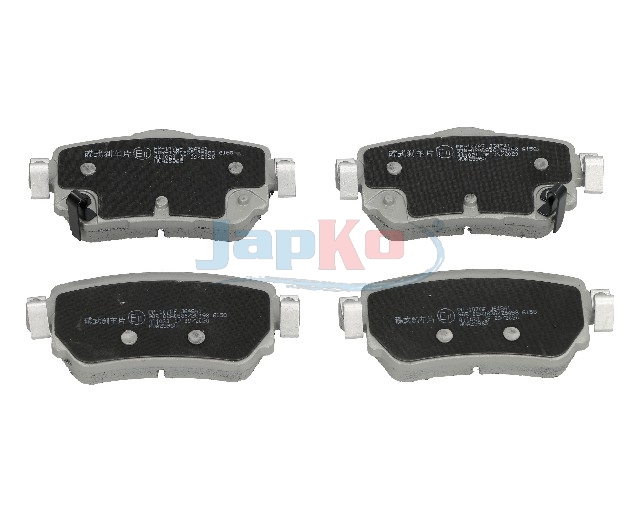 JAPKO Bremseklodser 51107 bagaksel for RENAULT NISSAN