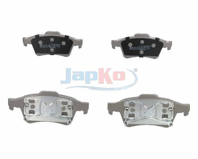 JAPKO Bremseklodser 51138 bagaksel for NISSAN RENAULT