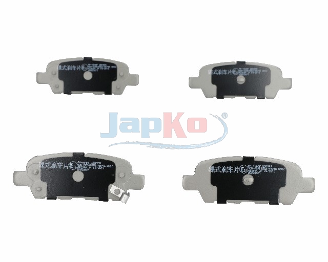 JAPKO Bremseklodser 51154 bagaksel for FENGSHEN INFINITI NISSAN NISSAN (DFAC) SAMSUNG RENAULT SUZUKI