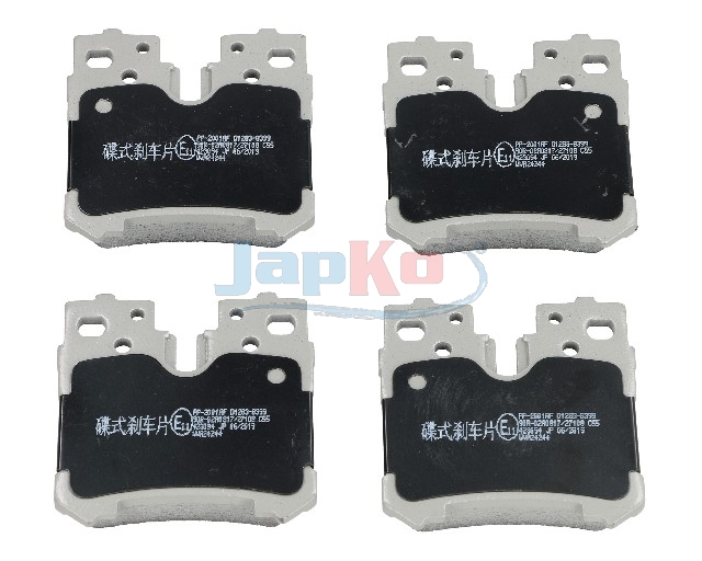 JAPKO Bremseklodser 512001 bagaksel for LEXUS TOYOTA