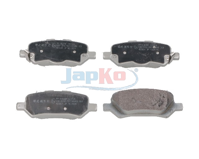 JAPKO Bremseklodser 512003 bagaksel for TOYOTA