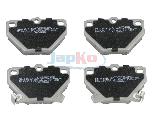 JAPKO Bremseklodser 51203 bagaksel for PONTIAC TOYOTA