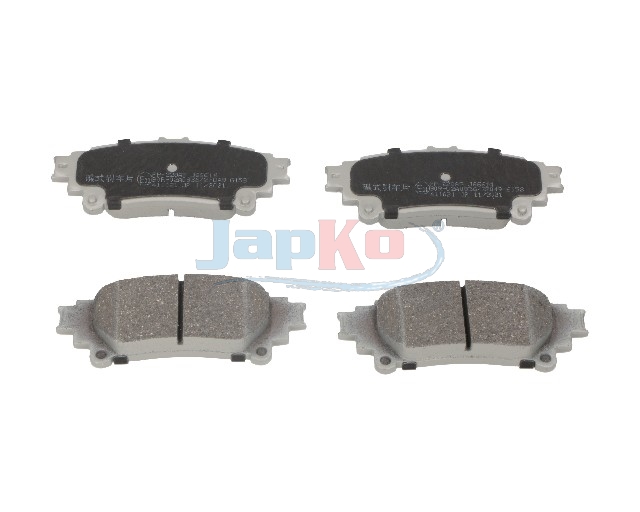 JAPKO Bremseklodser 51228 bagaksel for LEXUS TOYOTA
