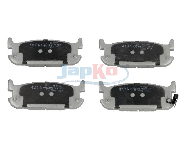JAPKO Bremseklodser 51345 bagaksel for MAZDA