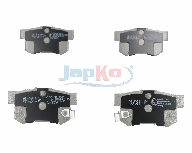 JAPKO Bremseklodser 51405 bagaksel for FIAT HONDA SUZUKI