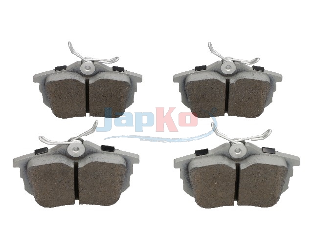 JAPKO Bremseklodser 51507 bagaksel for VOLVO SMART PROTON MITSUBISHI