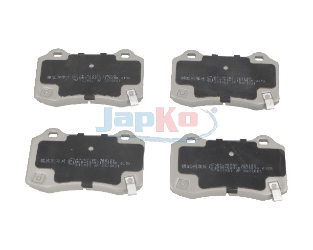 JAPKO Bremseklodser 51907 bagaksel for TESLA CHEVROLET JEEP CHRYSLER