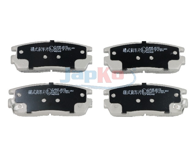 JAPKO Bremseklodser 51w04 bagaksel for OPEL CHEVROLET VAUXHALL