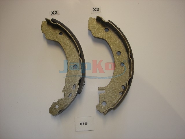 JAPKO Bremsebakkesæt 55010 bagaksel for NISSAN