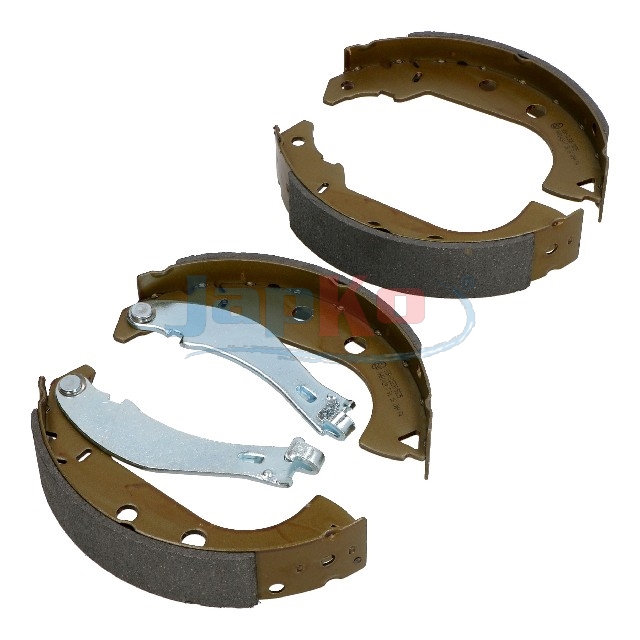 JAPKO Bremsebakkesæt 550221 bagaksel for FIAT