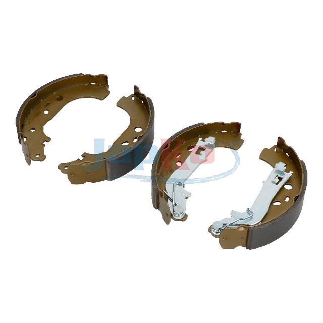 JAPKO Bremsebakkesæt 550606 bagaksel for FIAT CITROËN PEUGEOT