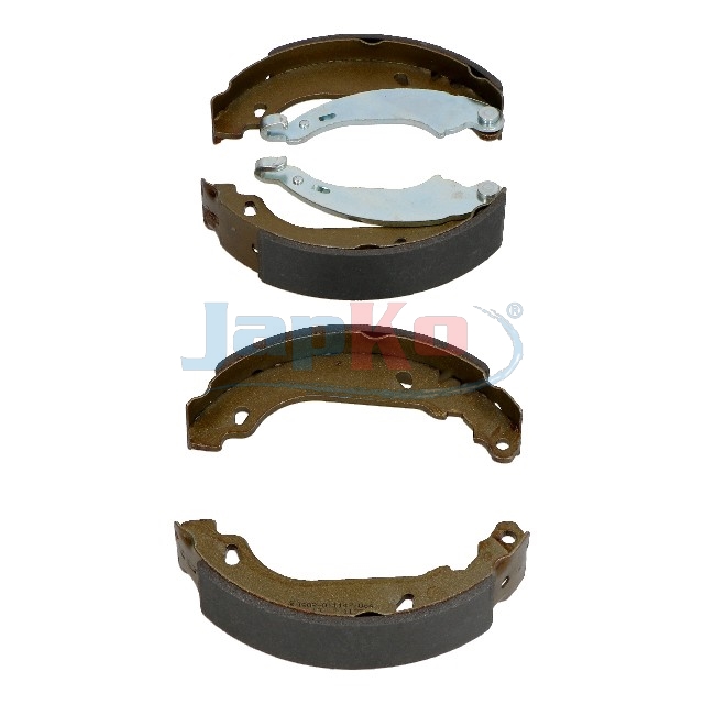 JAPKO Bremsebakkesæt 550612 bagaksel for PEUGEOT