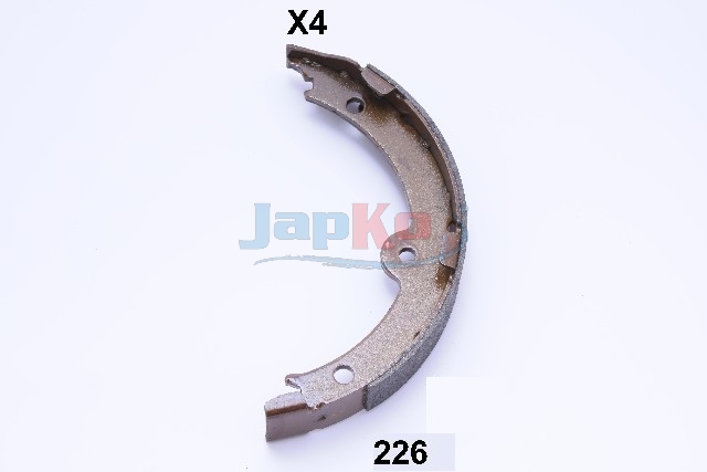 JAPKO Bremsebakkesæt 55226 bagaksel for LEXUS TOYOTA