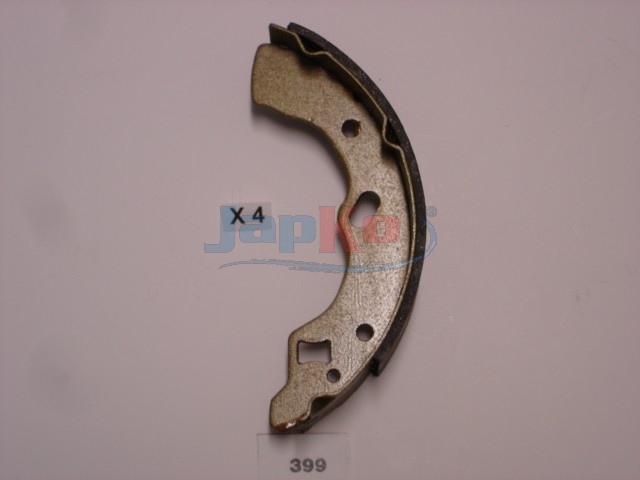 JAPKO Bremsebakkesæt 55399 bagaksel for MAZDA
