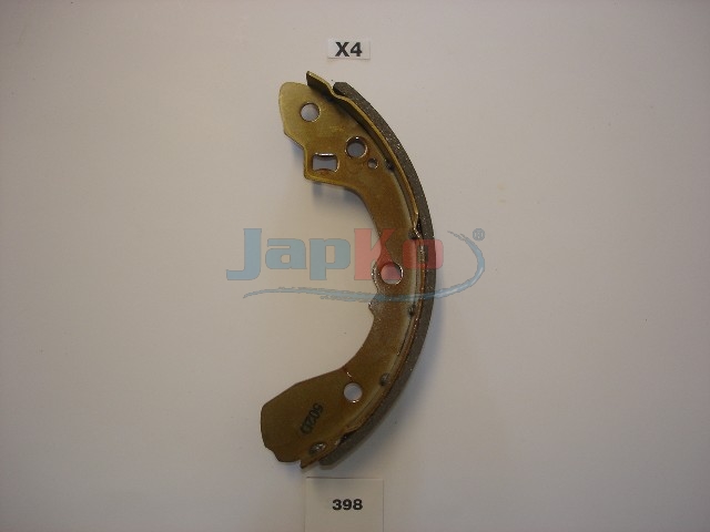 JAPKO Bremsebakkesæt 55398 bagaksel for HYUNDAI KIA